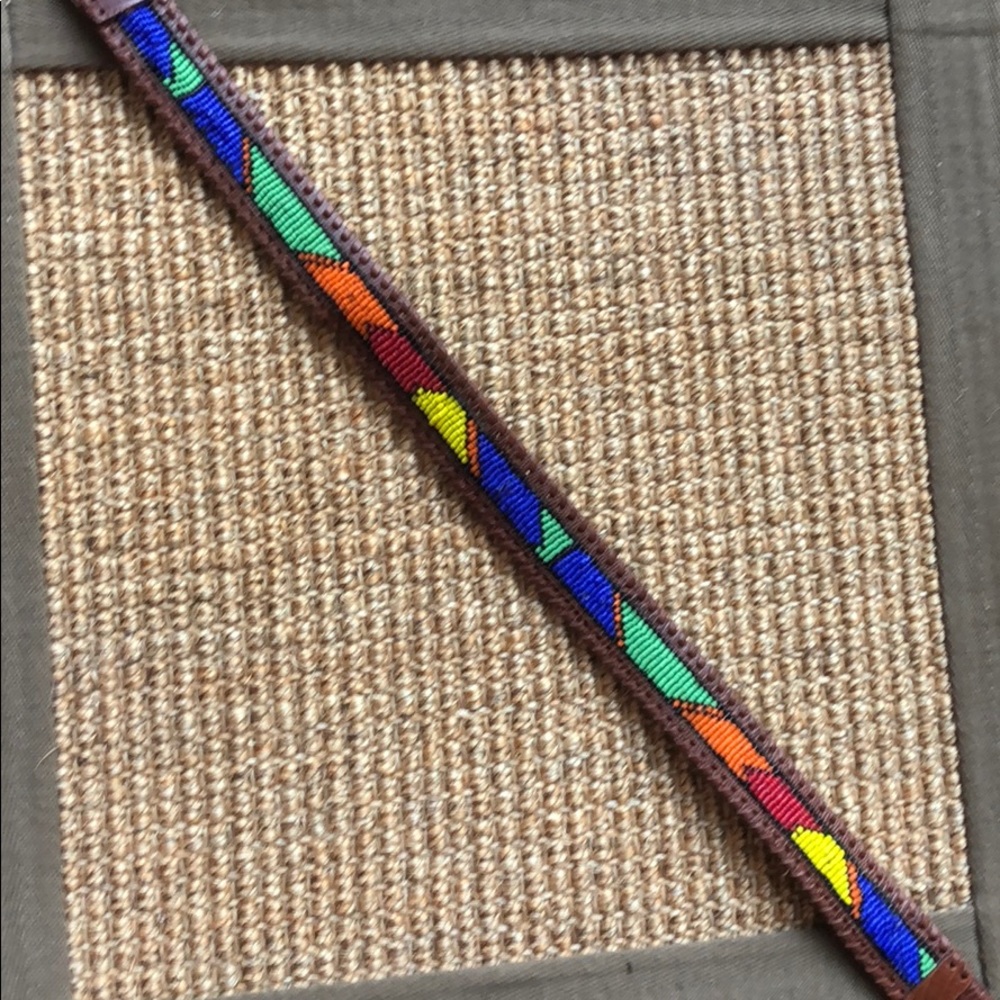 Beaded belt
